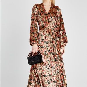 Rotate Beatrix Maxi Wrap Dress
